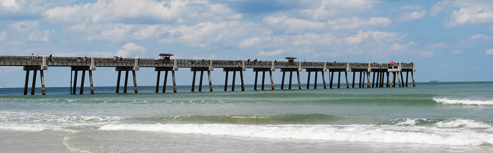 The pier at Jacksonville Beach, Florida