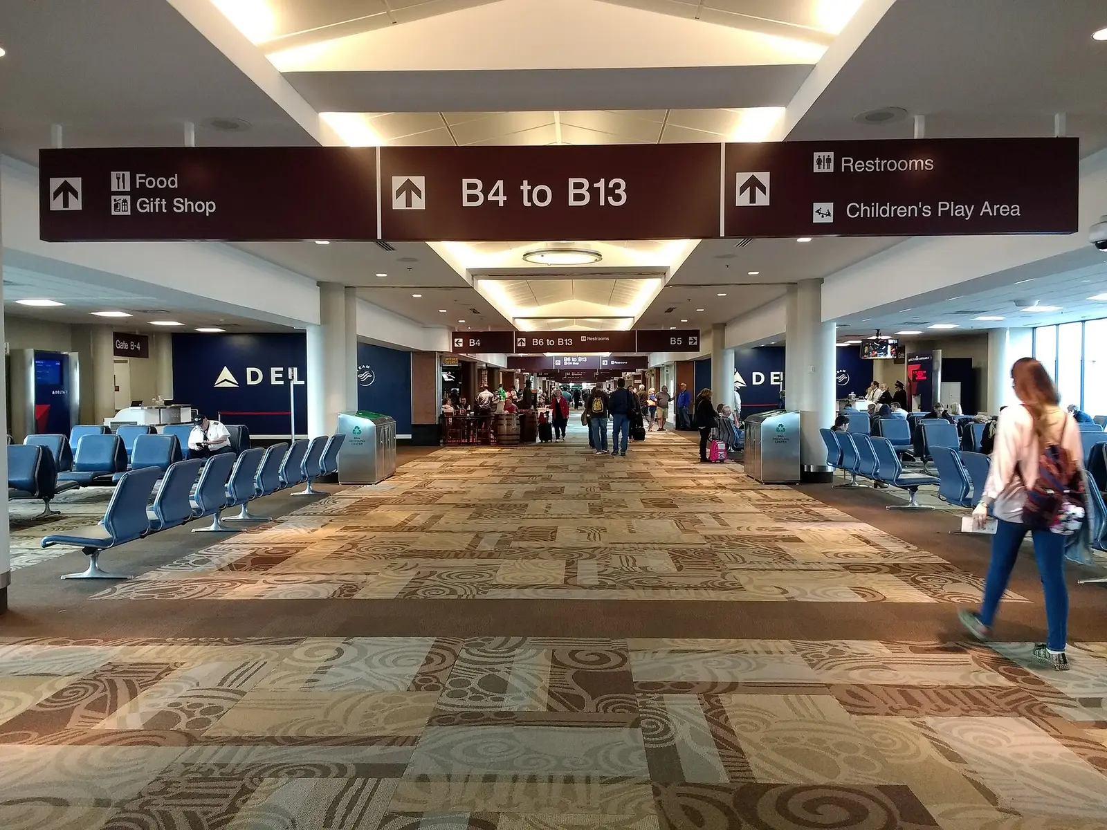 Concourse B at Nashville International Airport